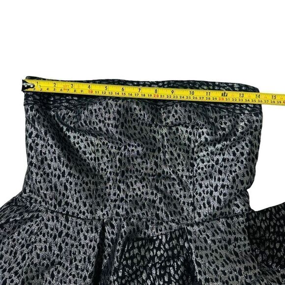 Women’s Charlotte Russe Silver Leopard Mini Dress Size Medium - Picture 11 of 14